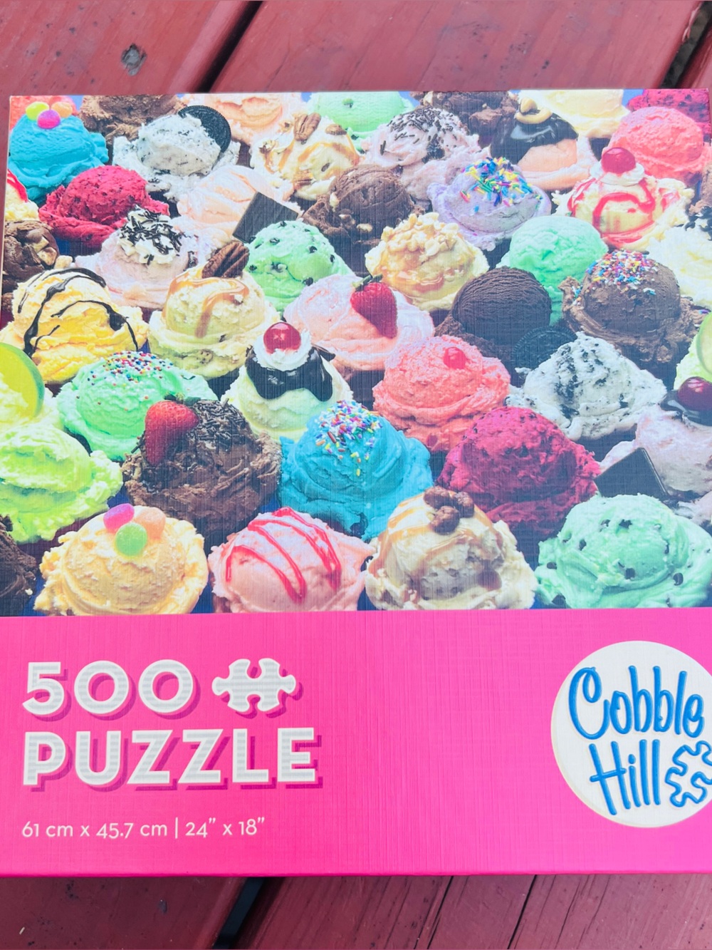 Cobble Hill by Ice Cream Puzzle - 500 Pieces  🧩 Puzzle EUC